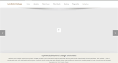 Desktop Screenshot of lakedistrict-cottages.com